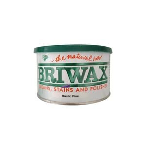 Briwax Rustic Pine Cleans Stains Polishes Wood Furniture Natural Fast Dry 16 oz.